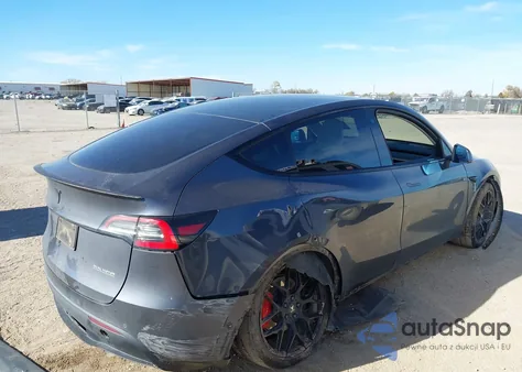2021 Tesla Model Y Performance Dual Motor All-Wheel Drive from USA, damaged, VIN 5YJYGDEF5MF072032